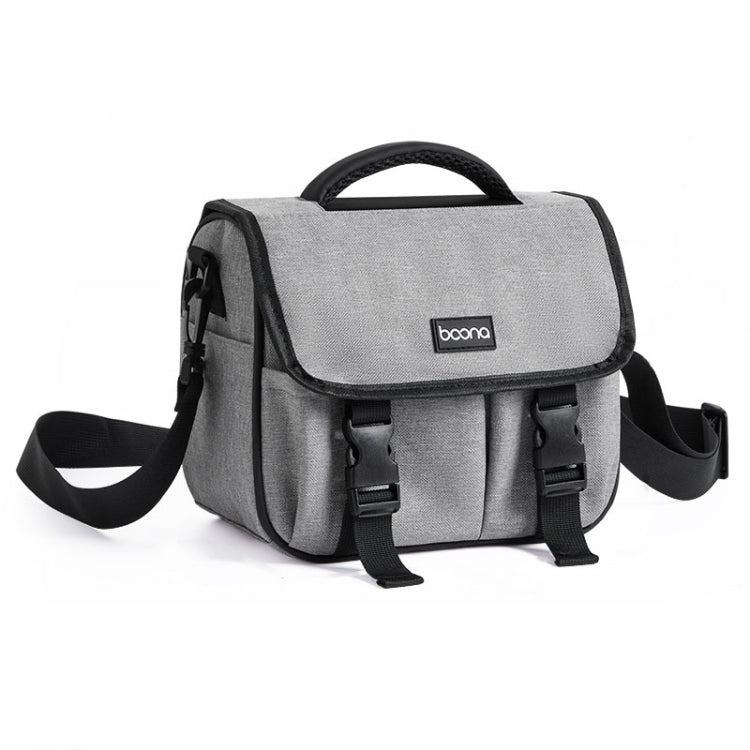 Baona BN-H017 Photography SLR / Micro Single Cross-Body Camera Storage Bag, S Gray, S Black, M Gray, M Black, L Gray, L Black