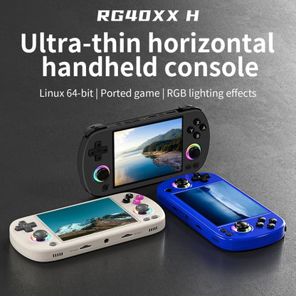 ANBERNIC RG40XXH WIFI Wireless Joystick Pocket Console HDMI Connection TV Online Sparring Game Console, 64G, 128G, 256G