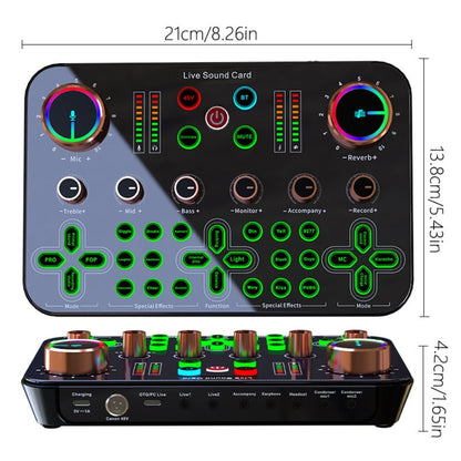 K600 48V English Version Live Dedicated Sound Card, K600