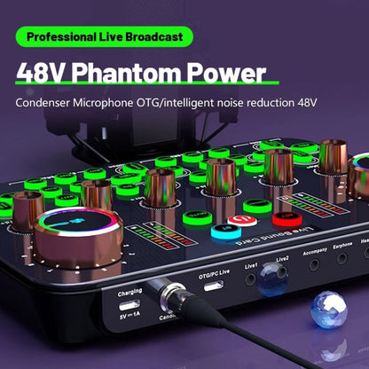 K600 48V English Version Live Dedicated Sound Card, K600