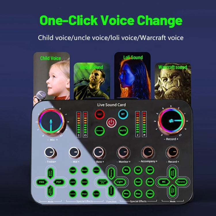 K600 48V English Version Live Dedicated Sound Card, K600