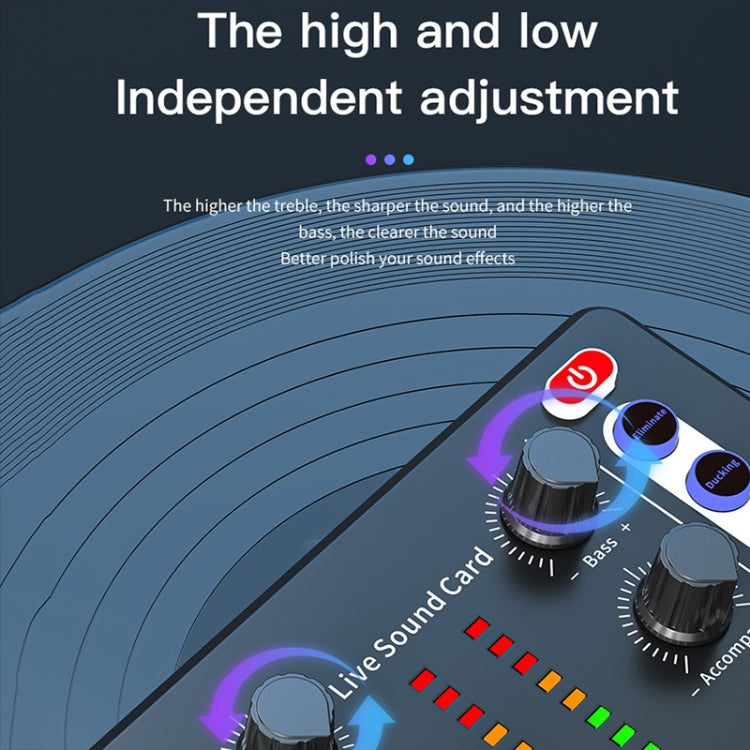 M8 Recording And Singing Live Bluetooth Sound Card Set, Black, White, Black+Gold Cantilever, Black+Black Cantilever, White+Gold Cantilever, Black+Gold Cantilever Earphone, Black+Black Cantilever Earphone, Gold Tripod, Black Tripod