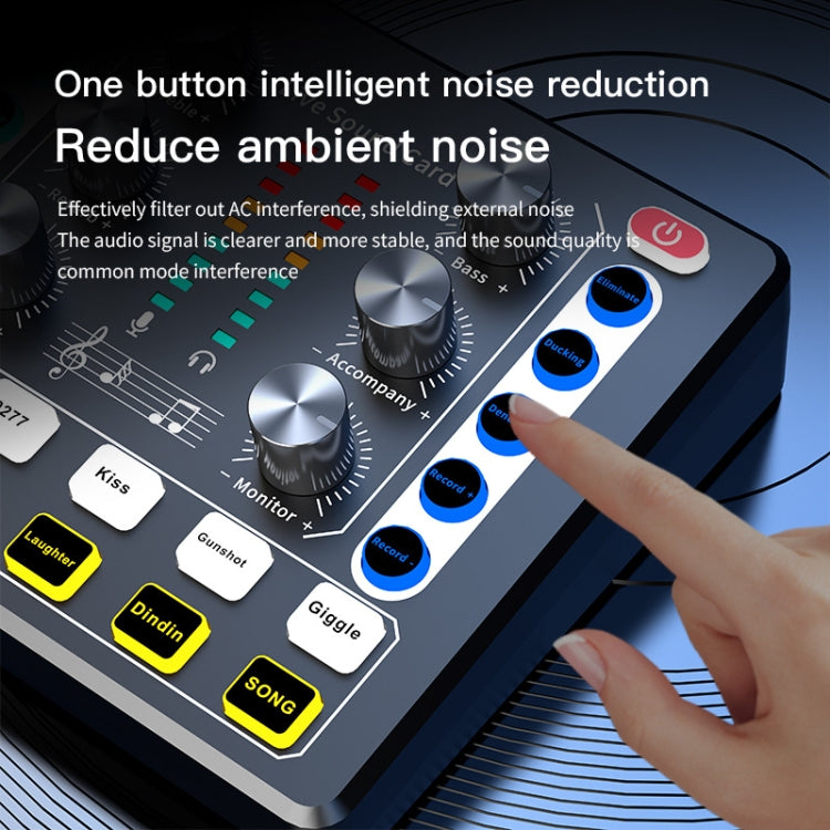 M8 Recording And Singing Live Bluetooth Sound Card Set, Black, White, Black+Gold Cantilever, Black+Black Cantilever, White+Gold Cantilever, Black+Gold Cantilever Earphone, Black+Black Cantilever Earphone, Gold Tripod, Black Tripod