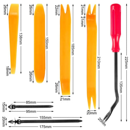 Universal Automotive Fasteners Rivets Fender Expansion Screws, 925pcs /Set