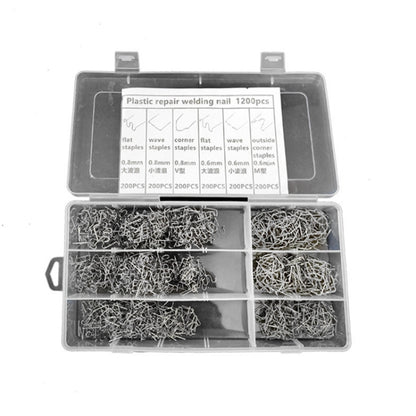 Boxed Car Bumper Broken Repair Welding Wire Nails, 600pcs /Set, 1200pcs /Set, 1500pcs /Set, 1800pcs /Set, 3000pcs /Set
