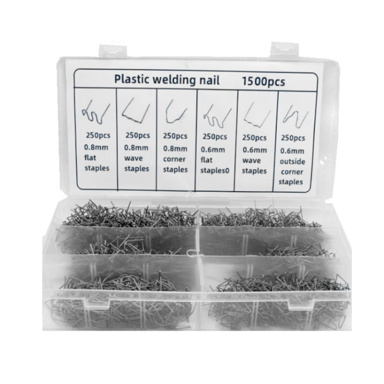 Boxed Car Bumper Broken Repair Welding Wire Nails, 600pcs /Set, 1200pcs /Set, 1500pcs /Set, 1800pcs /Set, 3000pcs /Set