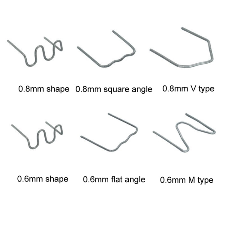 Boxed Car Bumper Broken Repair Welding Wire Nails, 600pcs /Set, 1200pcs /Set, 1500pcs /Set, 1800pcs /Set, 3000pcs /Set
