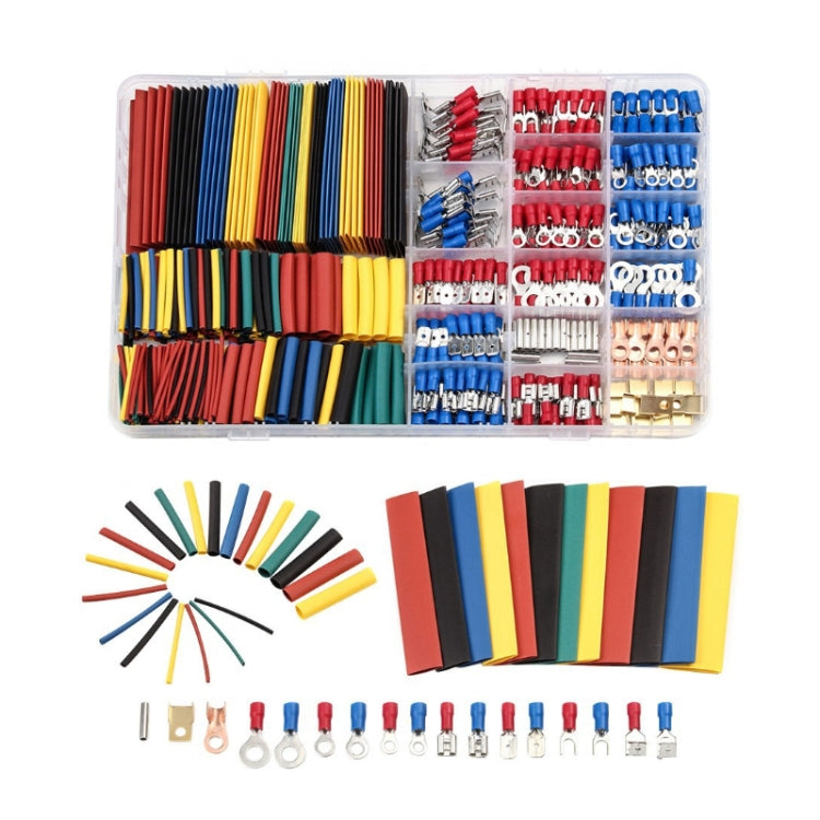 Cold-Pressed Wiring Terminal Kit, 678pcs /Set