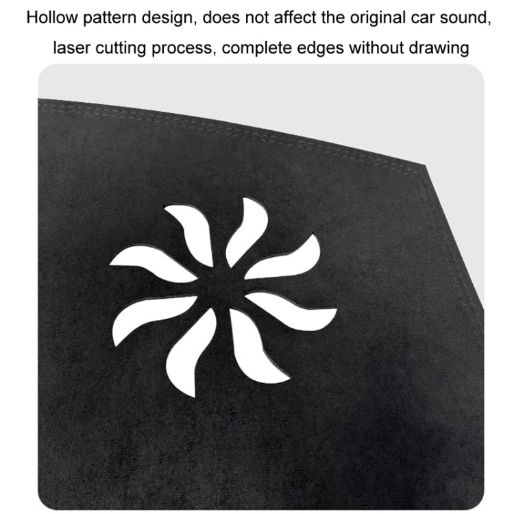 Car Suede Light-Proof Pad, For 2024 Tesla Model Y Dashboard, For 2024 Tesla Model 3 Dashboard, For 2024 Tesla Model 3 Rearwindow