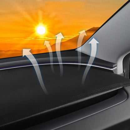 Car Suede Light-Proof Pad, For 2024 Tesla Model Y Dashboard, For 2024 Tesla Model 3 Dashboard, For 2024 Tesla Model 3 Rearwindow