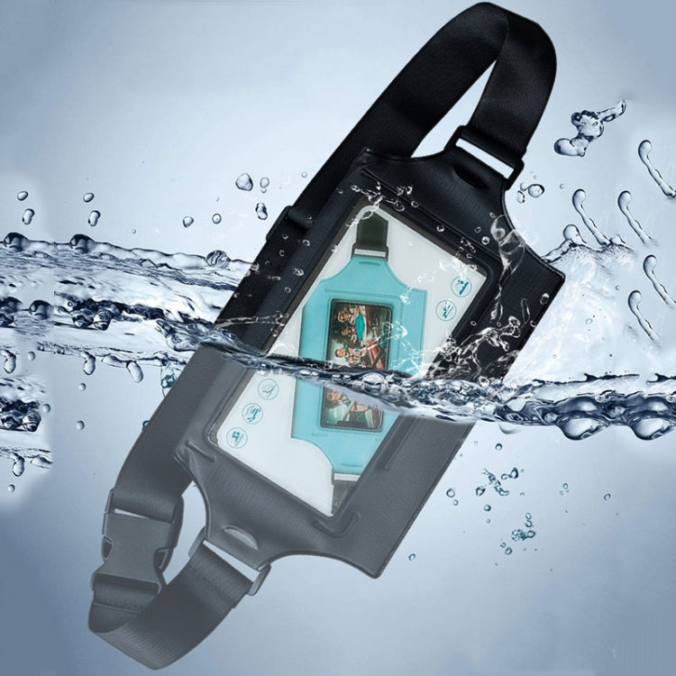 IPX8 Waterproof Mobile Phone Waist Bag Fishing Mountaineering Cycling Sports Chest Bag