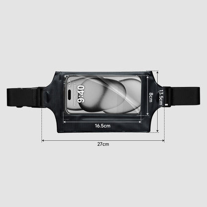 IPX8 Waterproof Mobile Phone Waist Bag Fishing Mountaineering Cycling Sports Chest Bag