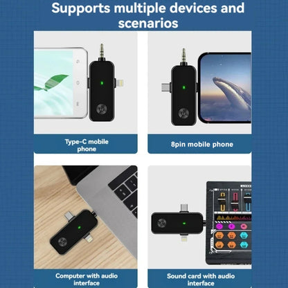 5.8G  Wireless In-ear Monitor System Support Dual-Earphone Monitoring, One To Two, One To Four