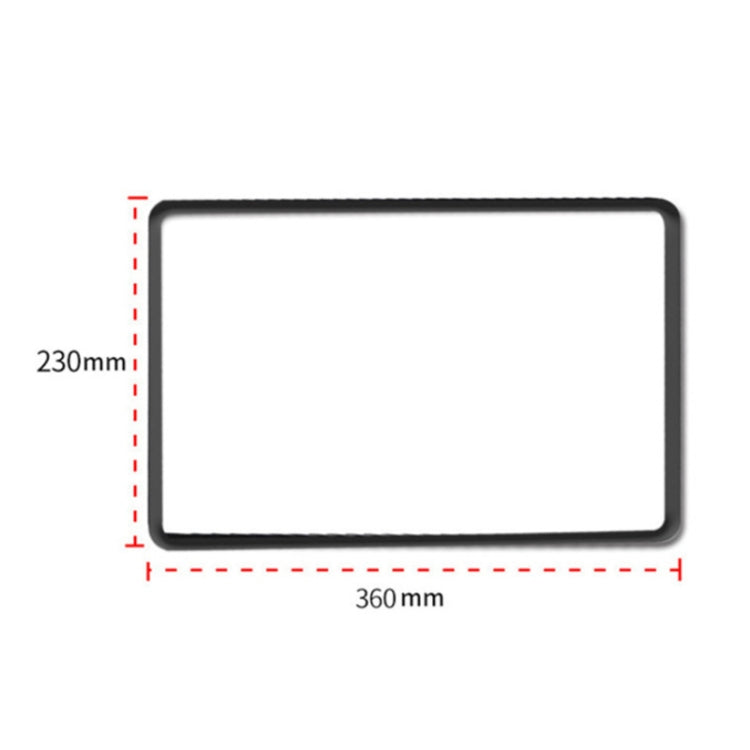 Screen Bumper Protective Cover Silicone Frame, For Tesla Model 3 2024