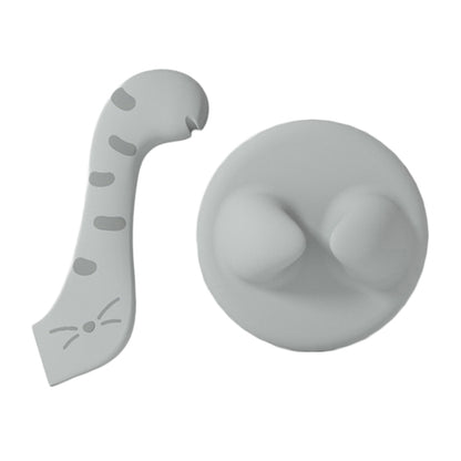 Silicone Pet Can Opener Food Spoon Dog Cats Can Sealing Lid + Spoon