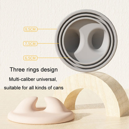 Silicone Pet Can Opener Food Spoon Dog Cats Can Sealing Lid + Spoon