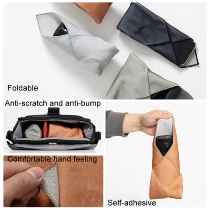 DSLR Camera Folding Cloth Photography Camera Folding Cloth Magic Protective Cloth, 45x45cm Khaki, 35x35cm Khaki, 30x30cm Khaki, 45x45cm Light Gray, 35x35cm Light Gray, 30x30cm Light Gray, 45x45cm Black, 35x35cm Black, 30x30cm Black