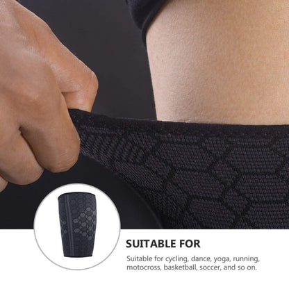 Thigh Protection Compression Bandage High Elastic Knitted Nylon Sports Protective Gear, S, M, L