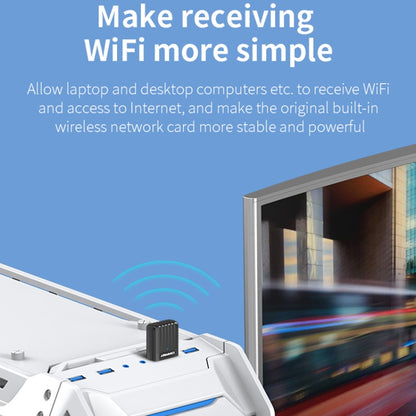 COMFAST CF-WU811AC V3  5G Dual Band 650Mbps USB Wireless Network Card WIFI Receiver, CF-WU811AC V3