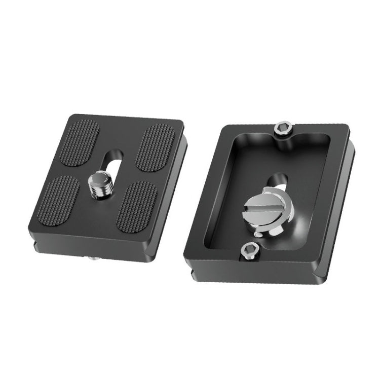 For Arca Type SLR Camera PU Quick Release Plate Aluminum Alloy CNC Ball Head Quick Release Plate, BEXIN PU-50C, BEXIN PU-50D, BEXIN PU-60C, BEXIN PU-60D, BEXIN PU-70C, BEXIN PU-70D