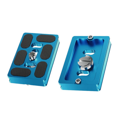 For Arca Type SLR Camera PU Quick Release Plate Aluminum Alloy CNC Ball Head Quick Release Plate, BEXIN PU-50C, BEXIN PU-50D, BEXIN PU-60C, BEXIN PU-60D, BEXIN PU-70C, BEXIN PU-70D