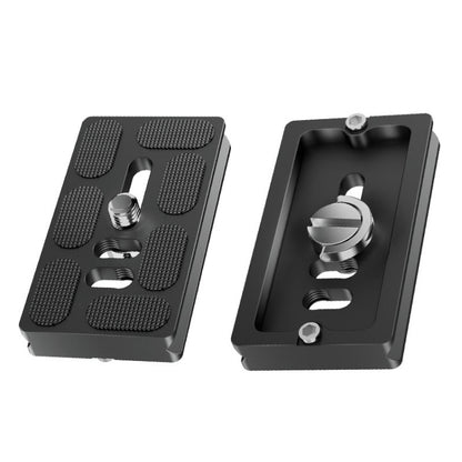 For Arca Type SLR Camera PU Quick Release Plate Aluminum Alloy CNC Ball Head Quick Release Plate, BEXIN PU-50C, BEXIN PU-50D, BEXIN PU-60C, BEXIN PU-60D, BEXIN PU-70C, BEXIN PU-70D