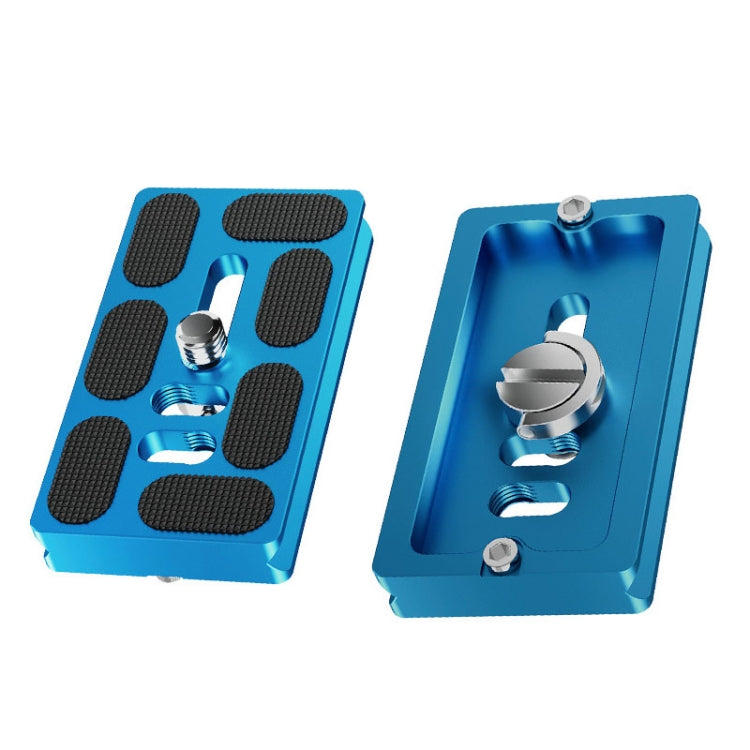 For Arca Type SLR Camera PU Quick Release Plate Aluminum Alloy CNC Ball Head Quick Release Plate, BEXIN PU-50C, BEXIN PU-50D, BEXIN PU-60C, BEXIN PU-60D, BEXIN PU-70C, BEXIN PU-70D