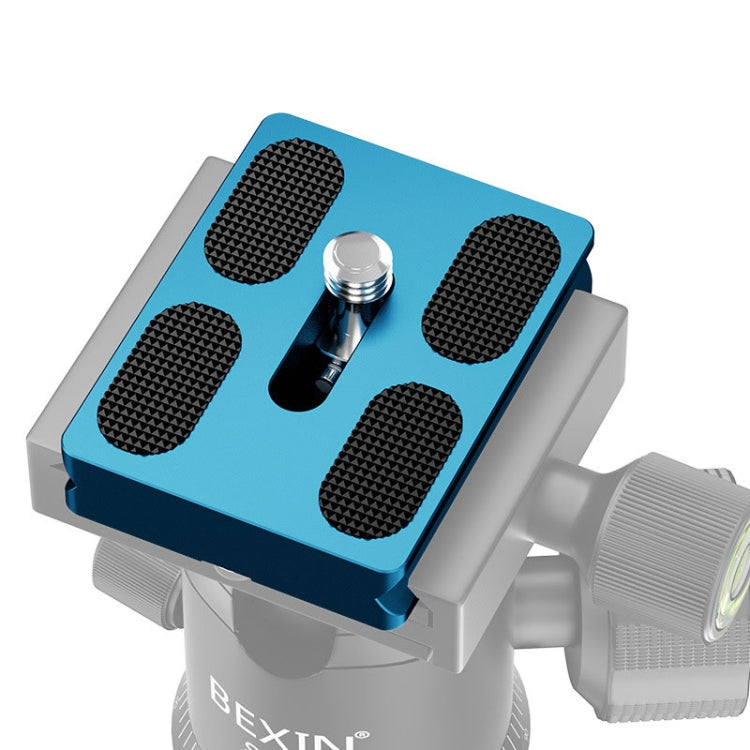 For Arca Type SLR Camera PU Quick Release Plate Aluminum Alloy CNC Ball Head Quick Release Plate, BEXIN PU-50C, BEXIN PU-50D, BEXIN PU-60C, BEXIN PU-60D, BEXIN PU-70C, BEXIN PU-70D
