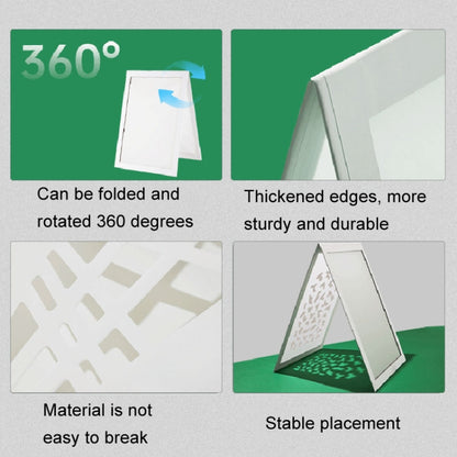 Foldable Soft Board Spotlight Reflective Screen PVC Waterproof Photo Tool, Style 1 Vertical Strip, Style 2, Style 3 Pane, Style 4 Mottled, Style 5 Classic, Style 6 Classic Double Side, Style 7 Black White