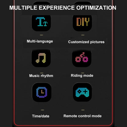 Car Flexible Display Advertising Screen APP Bluetooth Smart Screen, 7x17.3cm（16 x 32 LEDs), 9.2x37.4cm（16 x 64 LEDs）, 10.2x34.8cm（20 x 64 LEDs）, 12x59.5cm（16 x 96 LEDs）