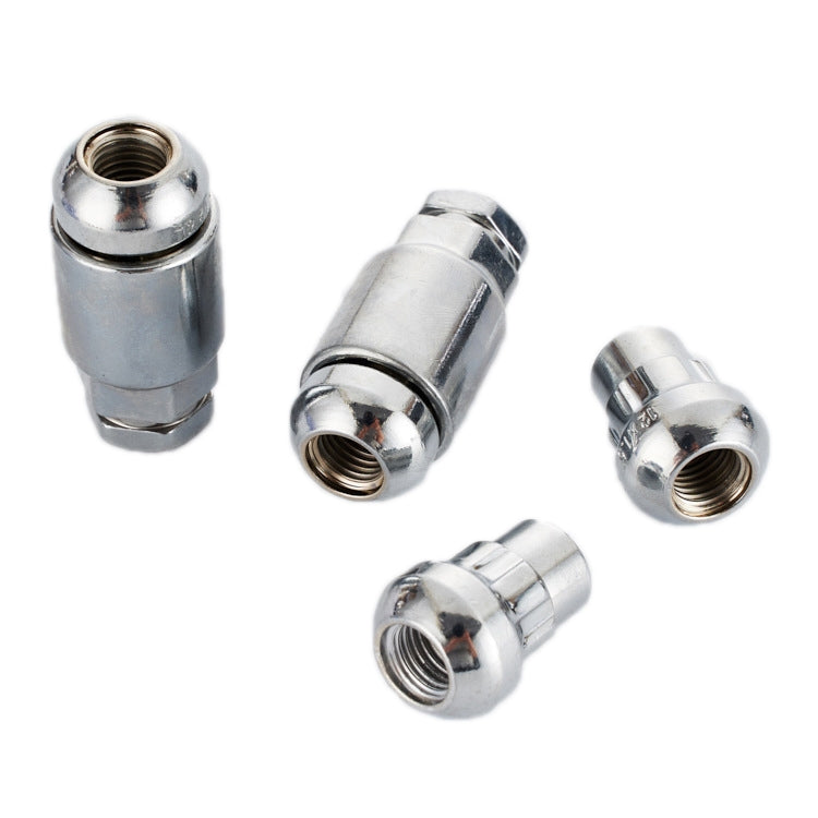 Car Tire Nut Anti-theft Lock, M12x1.5mm(4+2)0226, M12x1.25mm(4+2)0225, M14x1.5mm(4+2)0227, M1/2-20mm(4+2)0224, M12x1.5mm(Ball4+2）