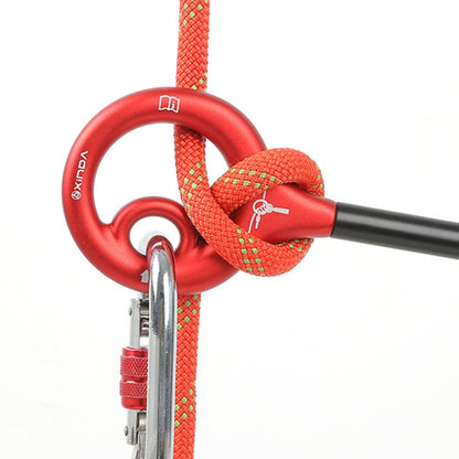 XINDA XD-Q9732 9-shaped Descender Mountain Climbing and Rock Climbing Descent Equipment