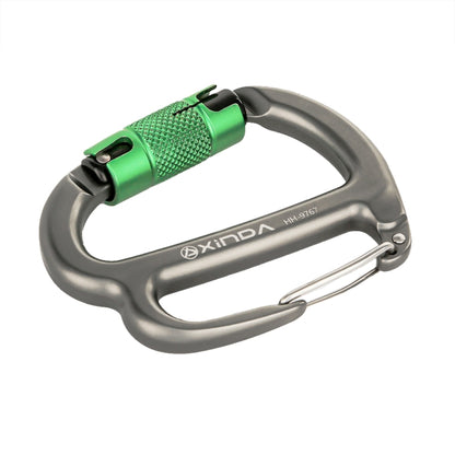 XINDA HH-9767 H-type Climbing Rappelling Friction Lock Descenders Safety Buckle Lock