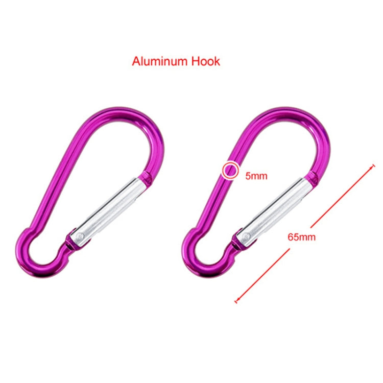 RV Sunshade 304 Stainless Steel Slide Rail Ring, 1pcs M4 Ring + Cylinder, 2pcs M4 Ring + Cylinder, 2pcs M4 Ring + Cylinder + Silver Climbing Buckle