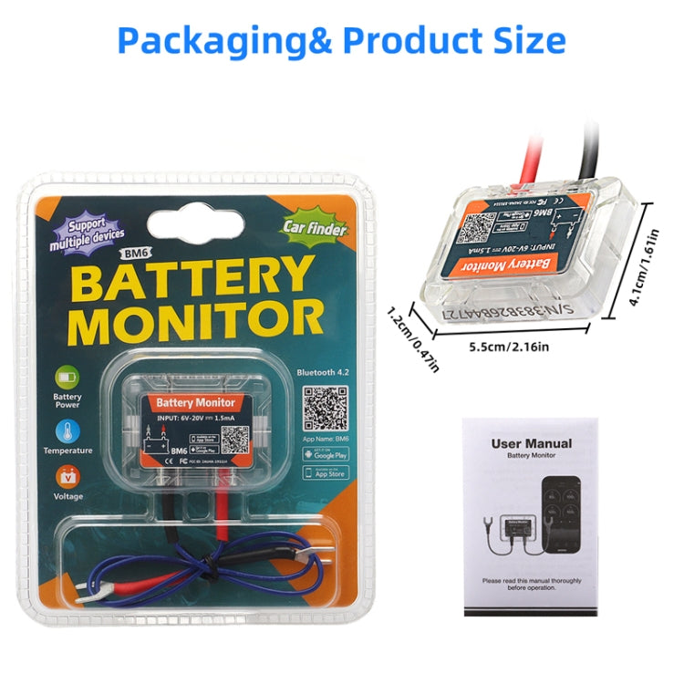 BM6 Car Battery Electricity Testing Instrument Locator