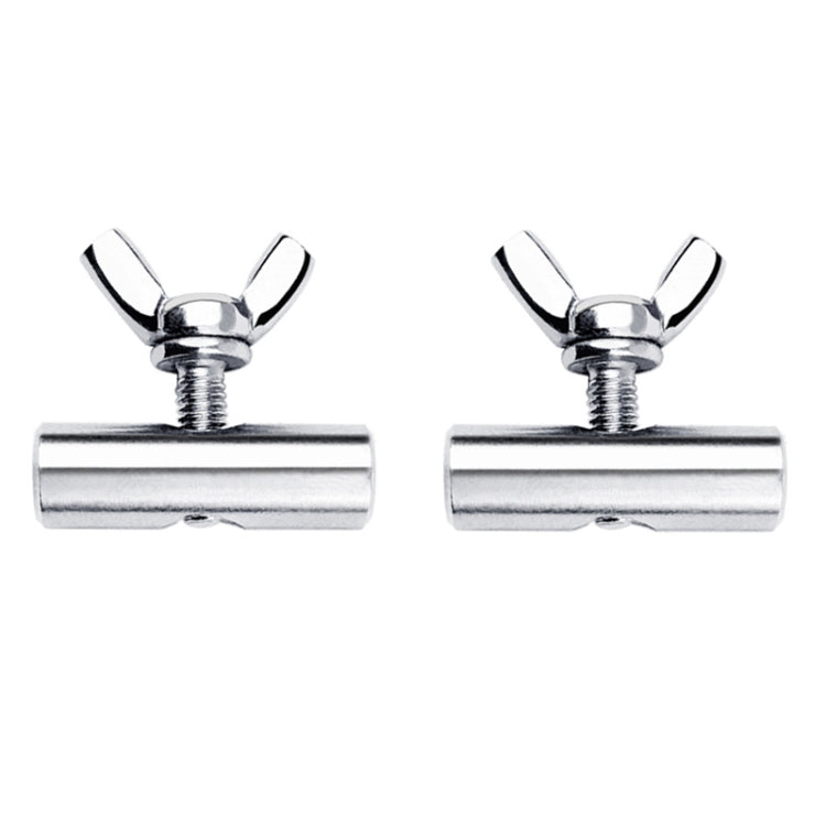 RV Tent 304 Stainless Steel Slide Rail Track Ring Screw Nut, 2pcs