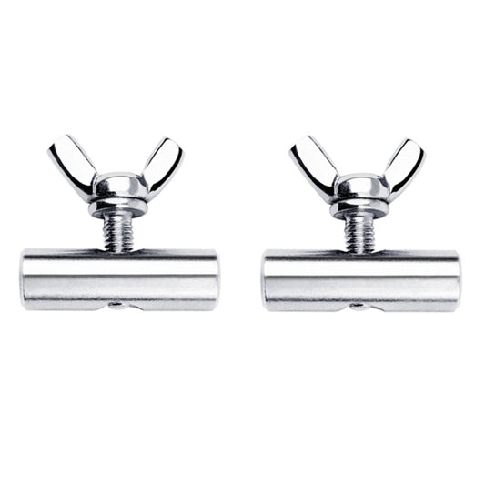 RV Tent 304 Stainless Steel Slide Rail Track Ring Screw Nut, 2pcs
