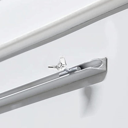 RV Tent 304 Stainless Steel Slide Rail Track Ring Screw Nut, 2pcs