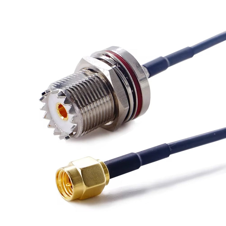 SMA Male To SO239 UHF Female Coaxial RF Cable RG174 Coaxial Connector, 10cm, 15cm, 20cm, 30cm, 50cm