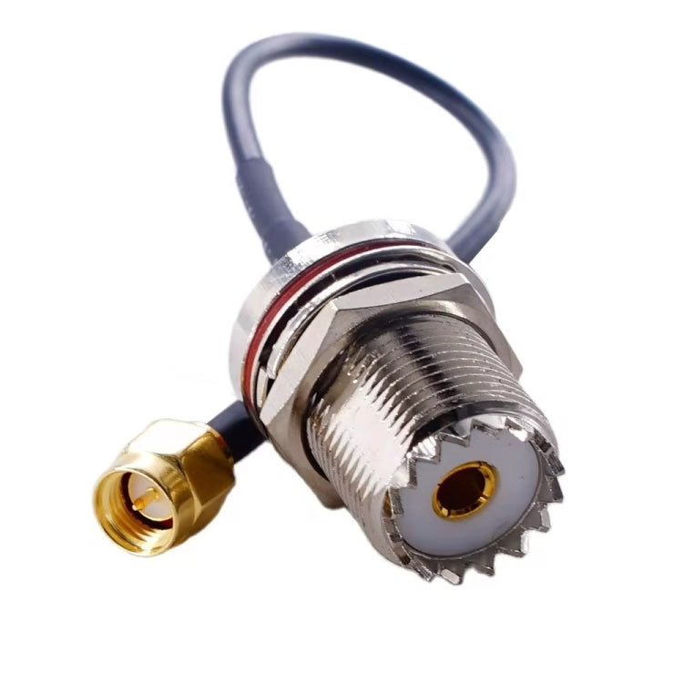 SMA Male To SO239 UHF Female Coaxial RF Cable RG174 Coaxial Connector, 10cm, 15cm, 20cm, 30cm, 50cm