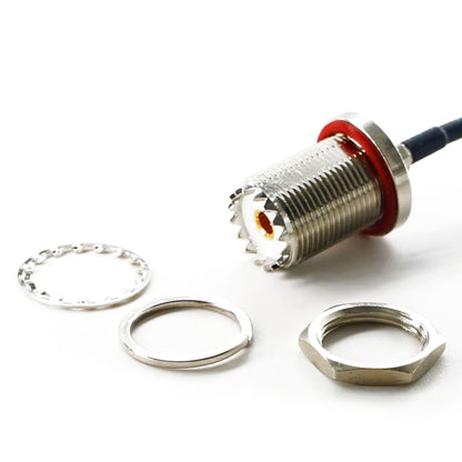 SMA Male To SO239 UHF Female Coaxial RF Cable RG174 Coaxial Connector, 10cm, 15cm, 20cm, 30cm, 50cm