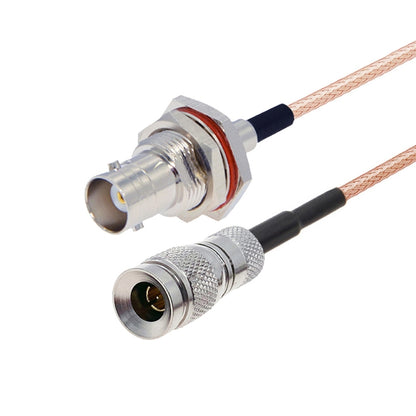 CC4 Male To BNC Through Wall Waterproof Female Cable RG179 RF Adapter Wire, 20cm, 30cm, 50cm, 100cm
