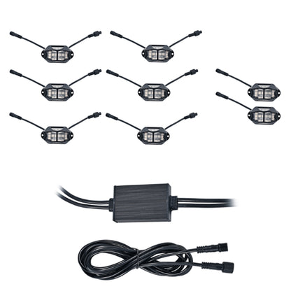 Car Chassis Light RGB Colorful Atmosphere Light, 8 in 1, 10 in 1, 12 in 1