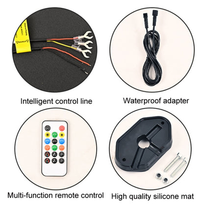 Car Chassis Light RGB Colorful Atmosphere Light, 8 in 1, 10 in 1, 12 in 1