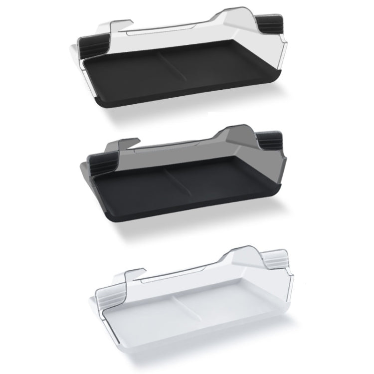 For Tesla Model Y/3 Screen Storage Box, Model Y/3 Translucent Black + Black, Model Y/3 Translucent White + White, 2024 Model 3 Translucent Black + Black