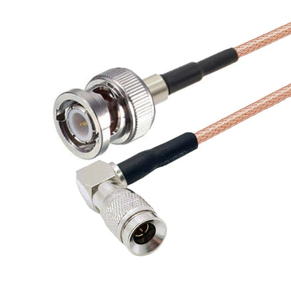 CC4 Male Elbow To BNC Male Connector Cable RG179 Coaxial RF Cable, 20cm, 30cm, 50cm, 100cm