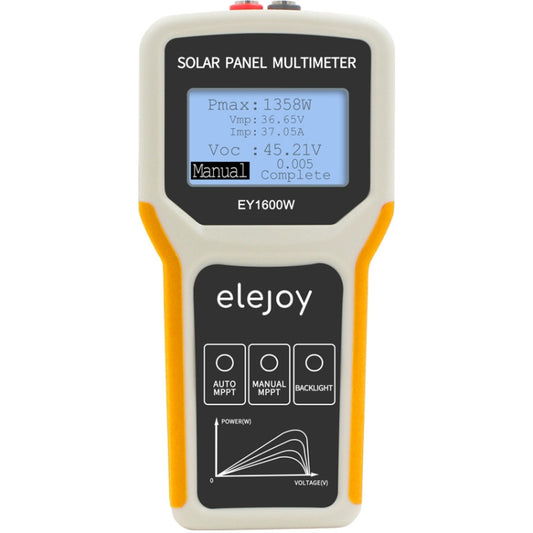 elejoy 1600W MPPT Solar Photovoltaic Panel Multimeter, EY1600W