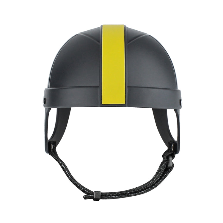 Pet Helmet Dogs And Cats Rugby Hat Accessories, S, M