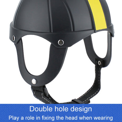 Pet Helmet Dogs And Cats Rugby Hat Accessories, S, M