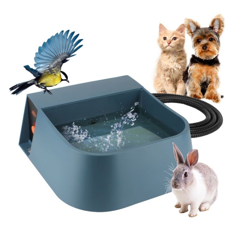 Pet Automatic Water Storage Heating Bowl Cats And Dogs Thermostatic Drinking Waterer, US Plug, EU Plug